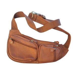 Brown Leather Men's Bag